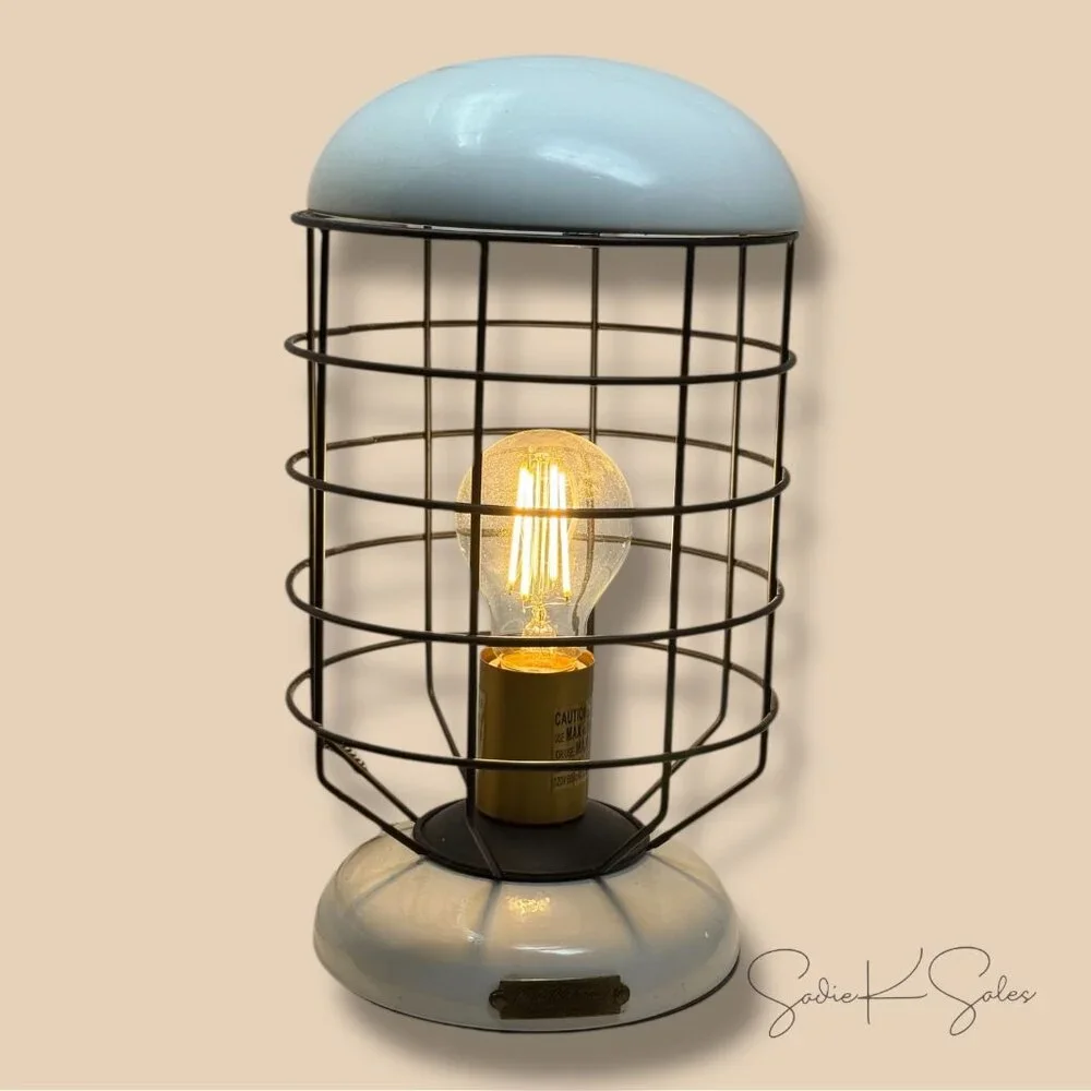Cage Table Lamp -‎ Hearth & Hand Magnolia - Vintage Lantern Style 2018
